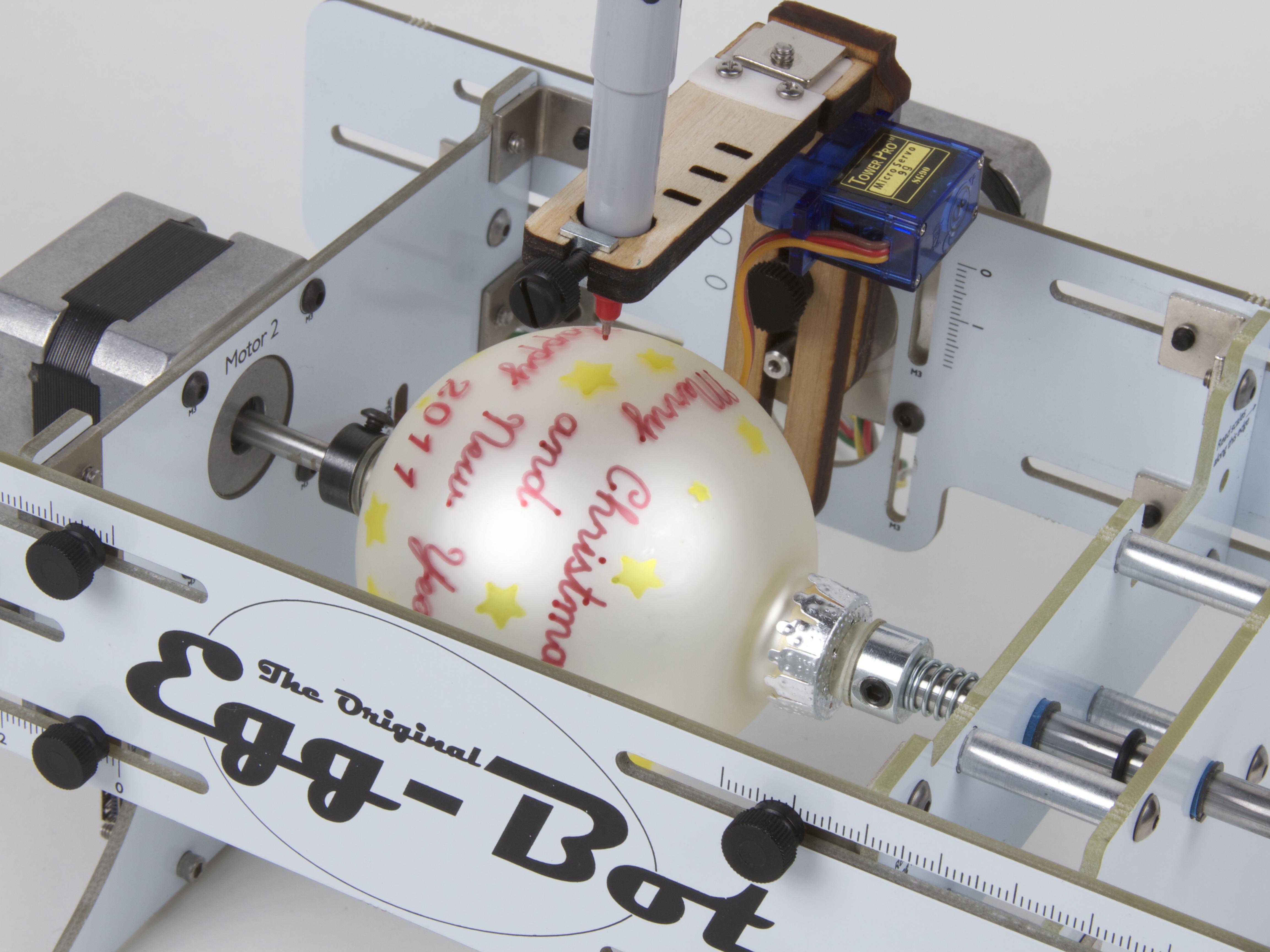 Ornament with Stars in Eggbot