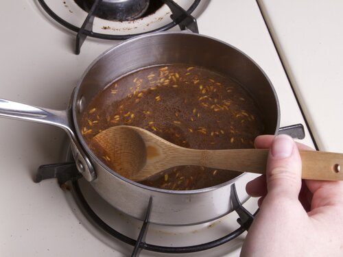 Cranberry Chutney: add water