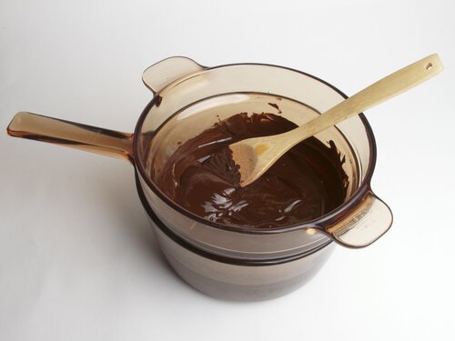 Melted chocolate