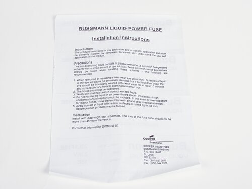 Liquid Power Fuse 11