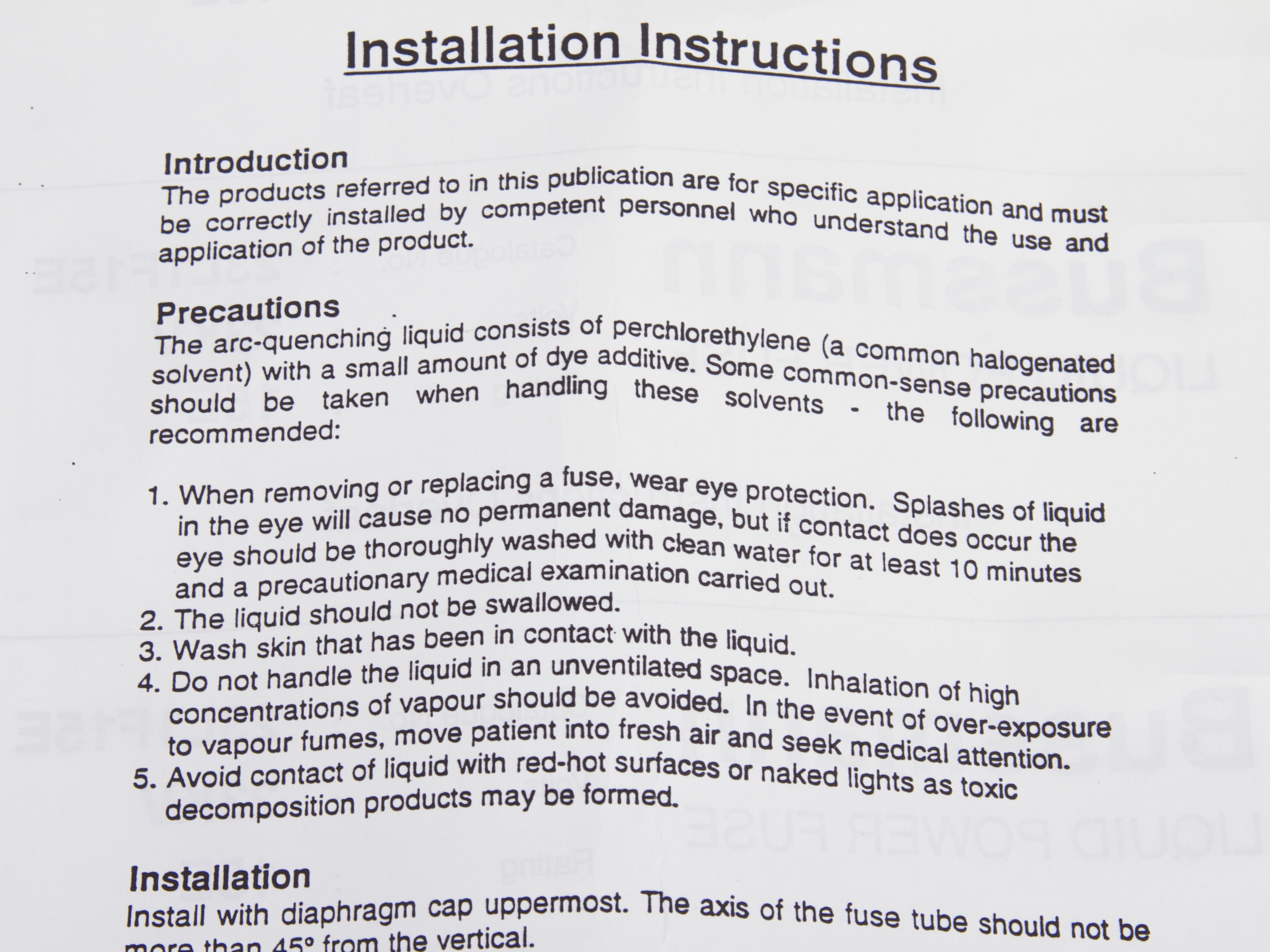 Liquid Power Fuse 12