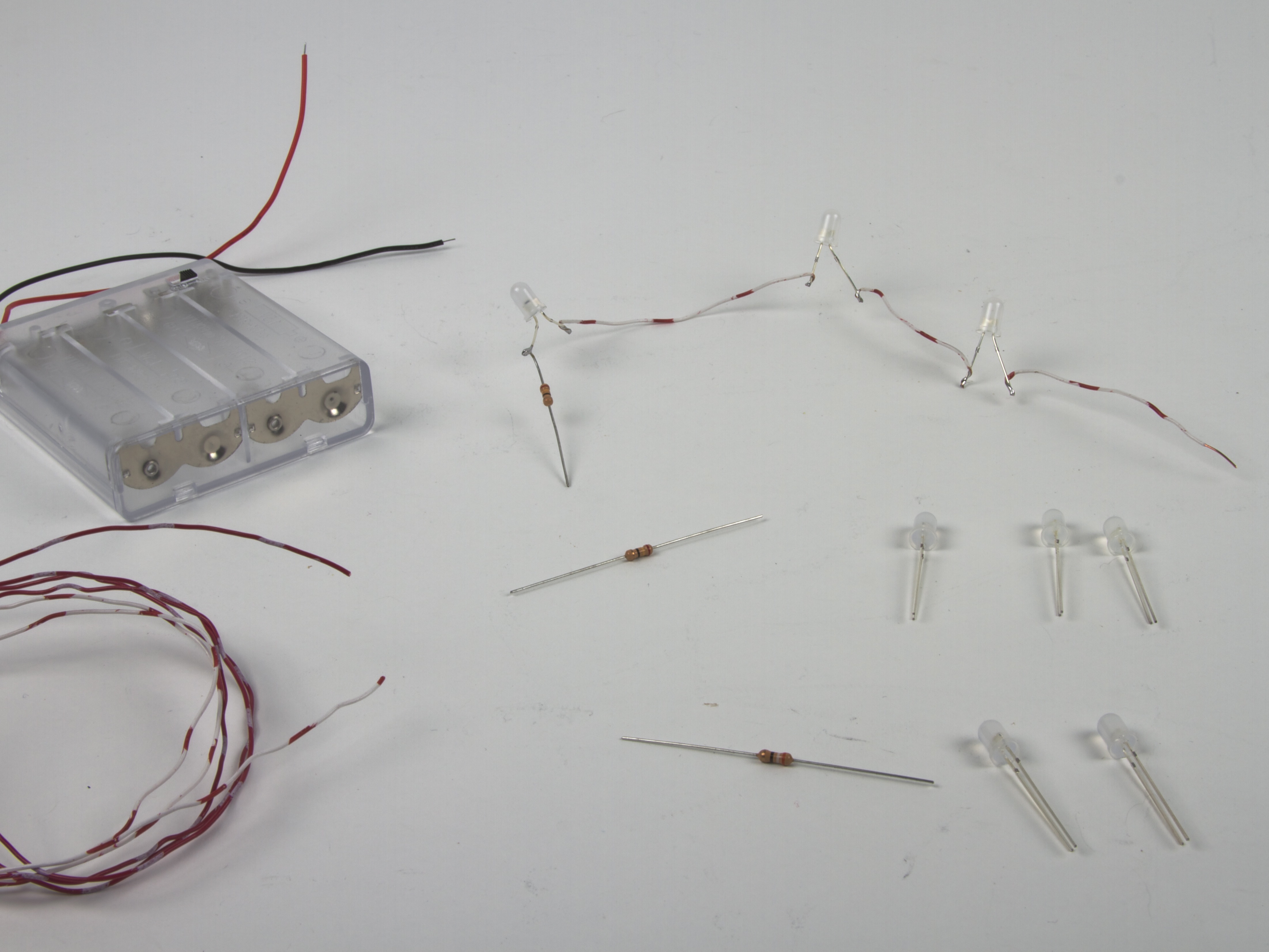 First string wired up