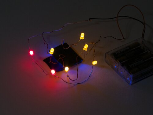 turned on with cover for blue