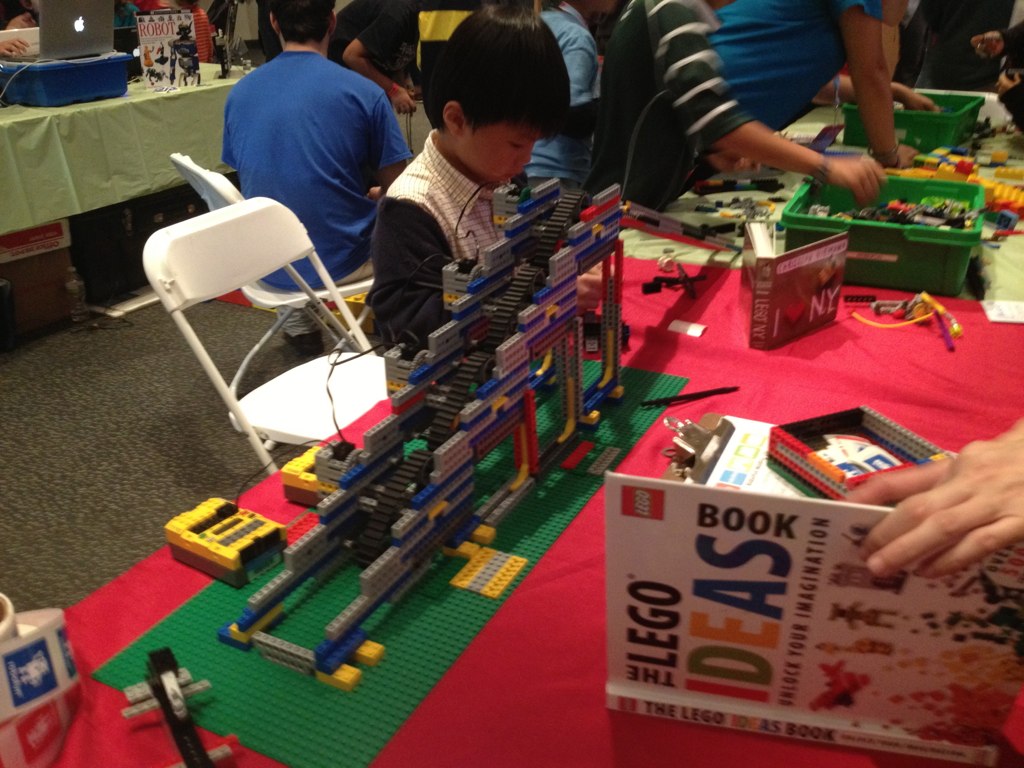 Lego at Maker Faire