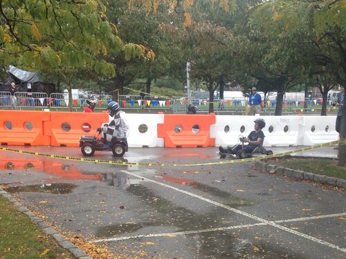 Power Racing in the rain