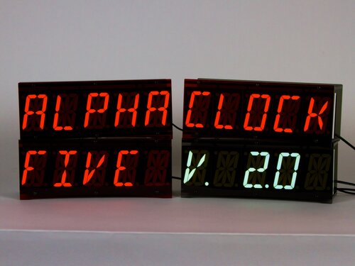 Alpha Clock Five V2.0
