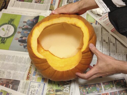 foam rubber padding inside