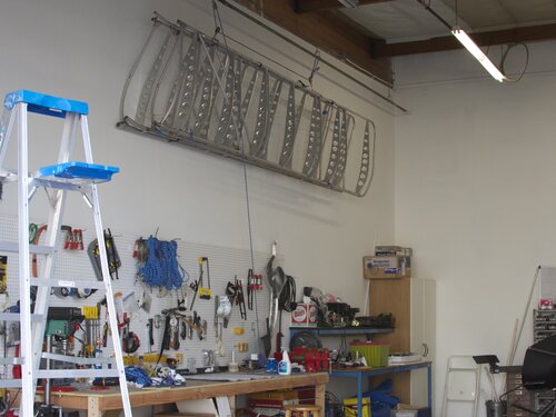 Wings over workbench