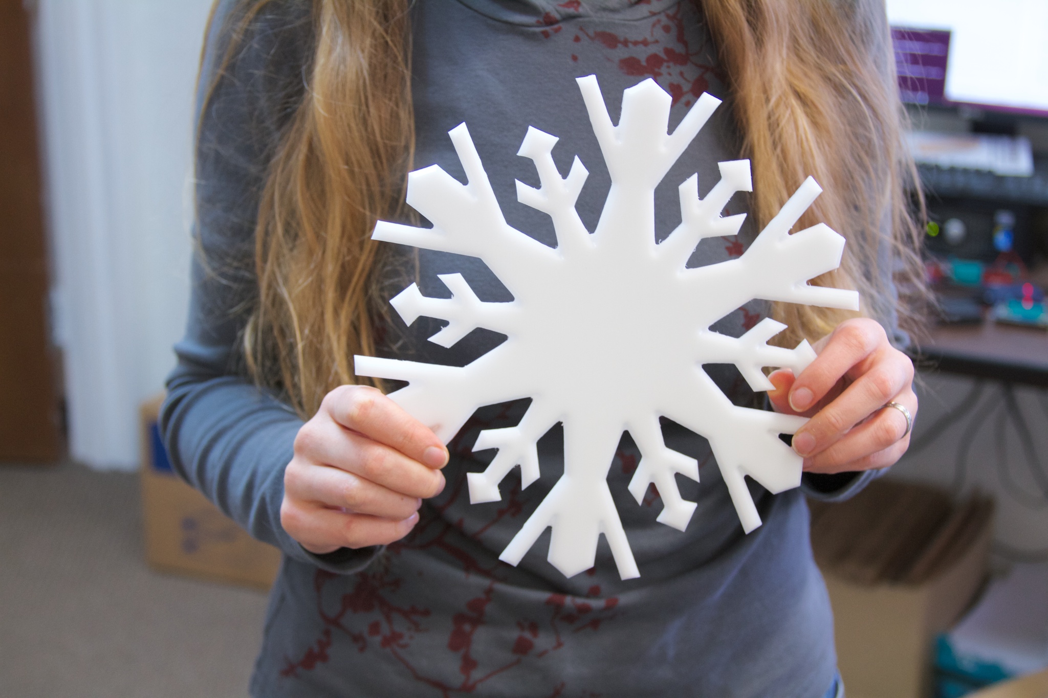 CNC Snowflakes 10