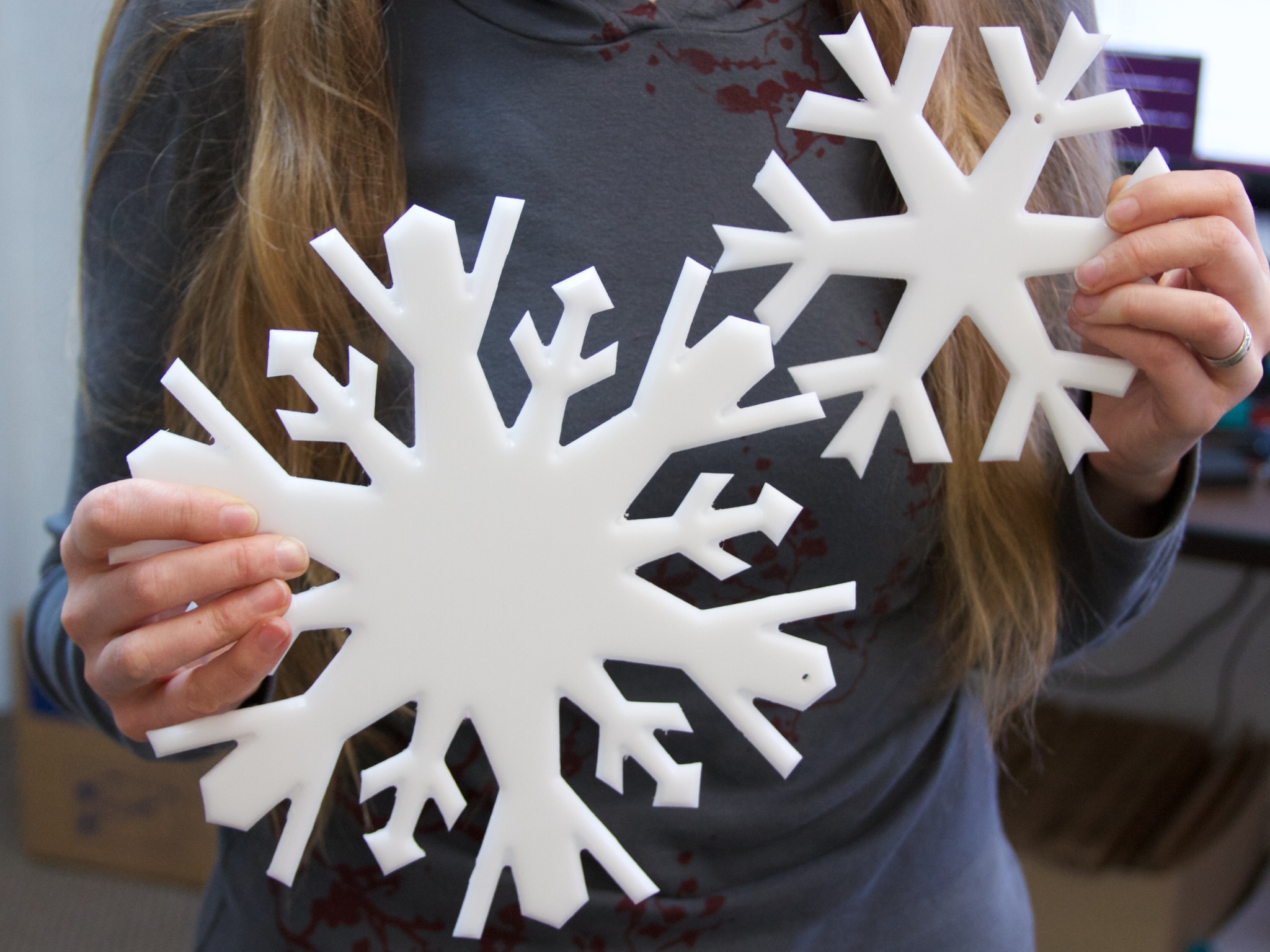 CNC Snowflakes 11