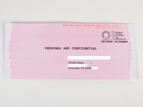 Important Envelopes 19