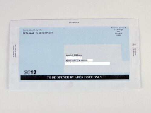 Important Envelopes 18