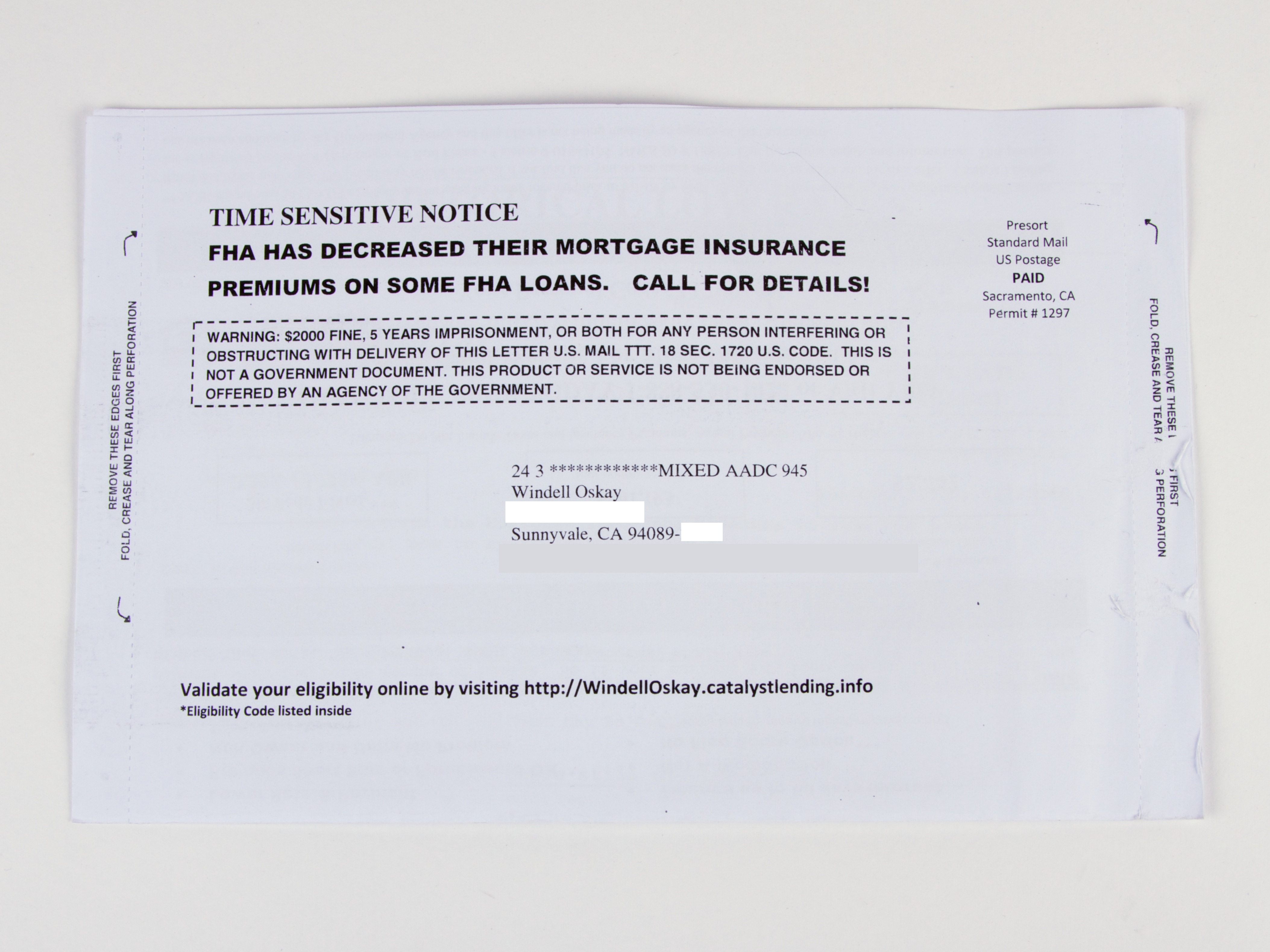 Important Envelopes 10