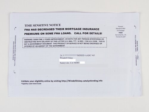 Important Envelopes 10