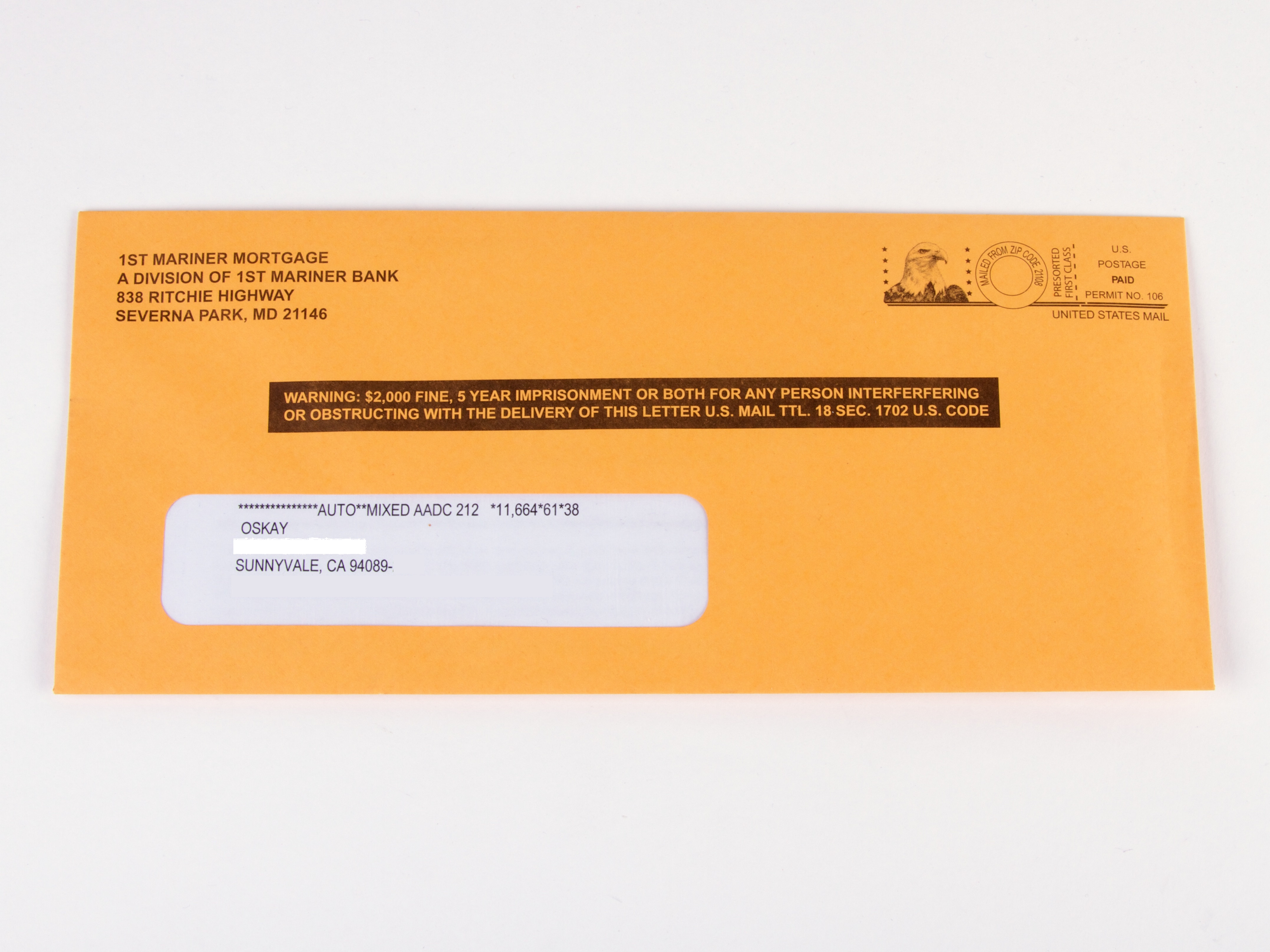 Important Envelopes 13