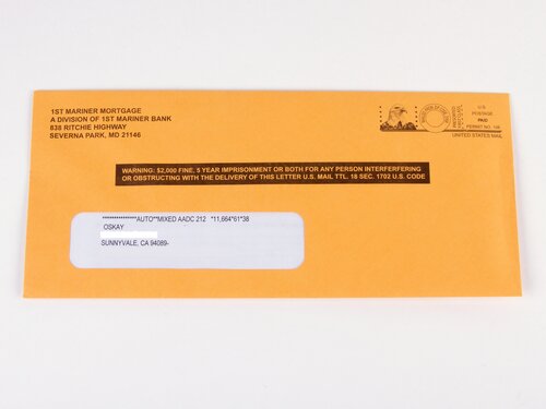 Important Envelopes 13