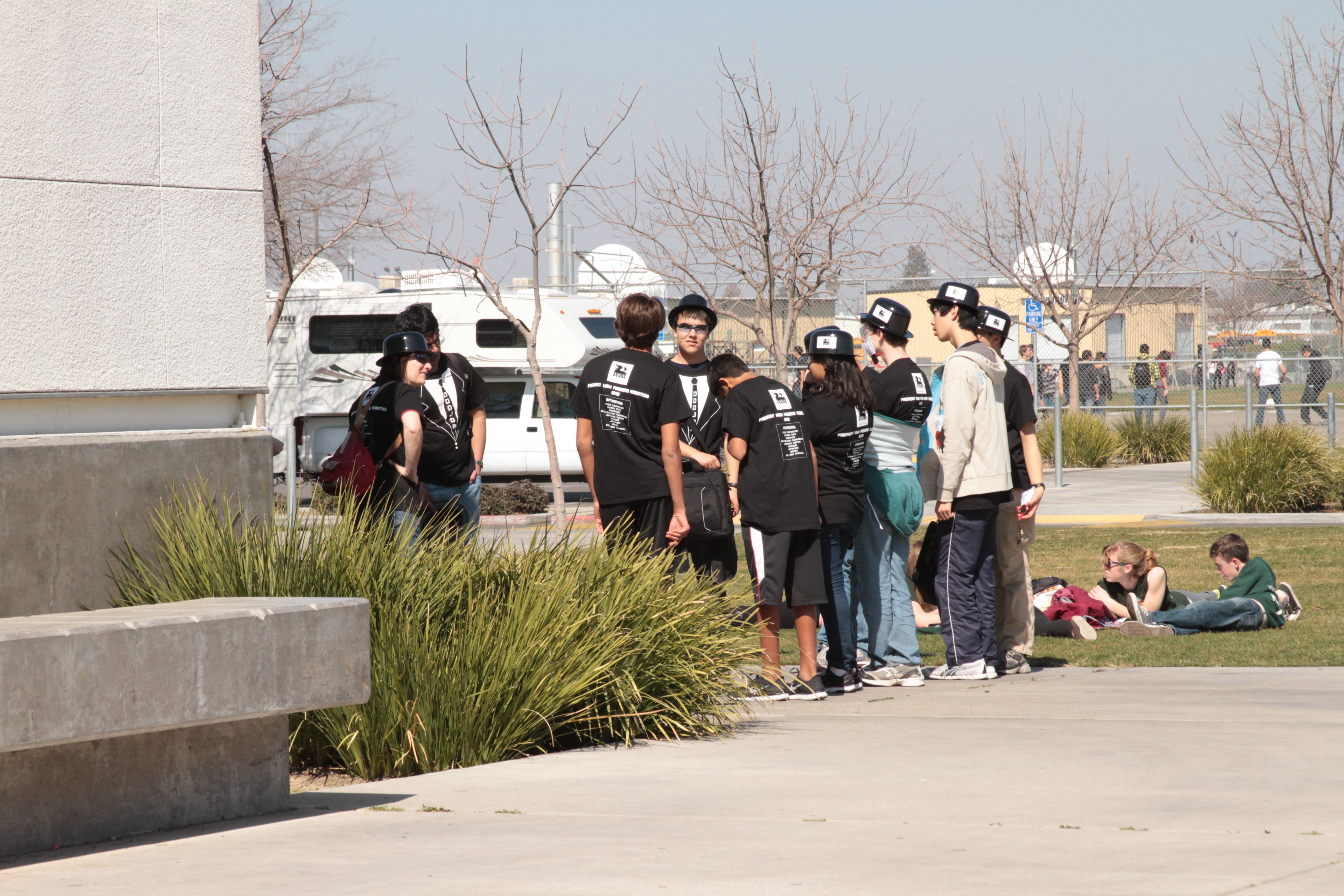 Getting some sunshine