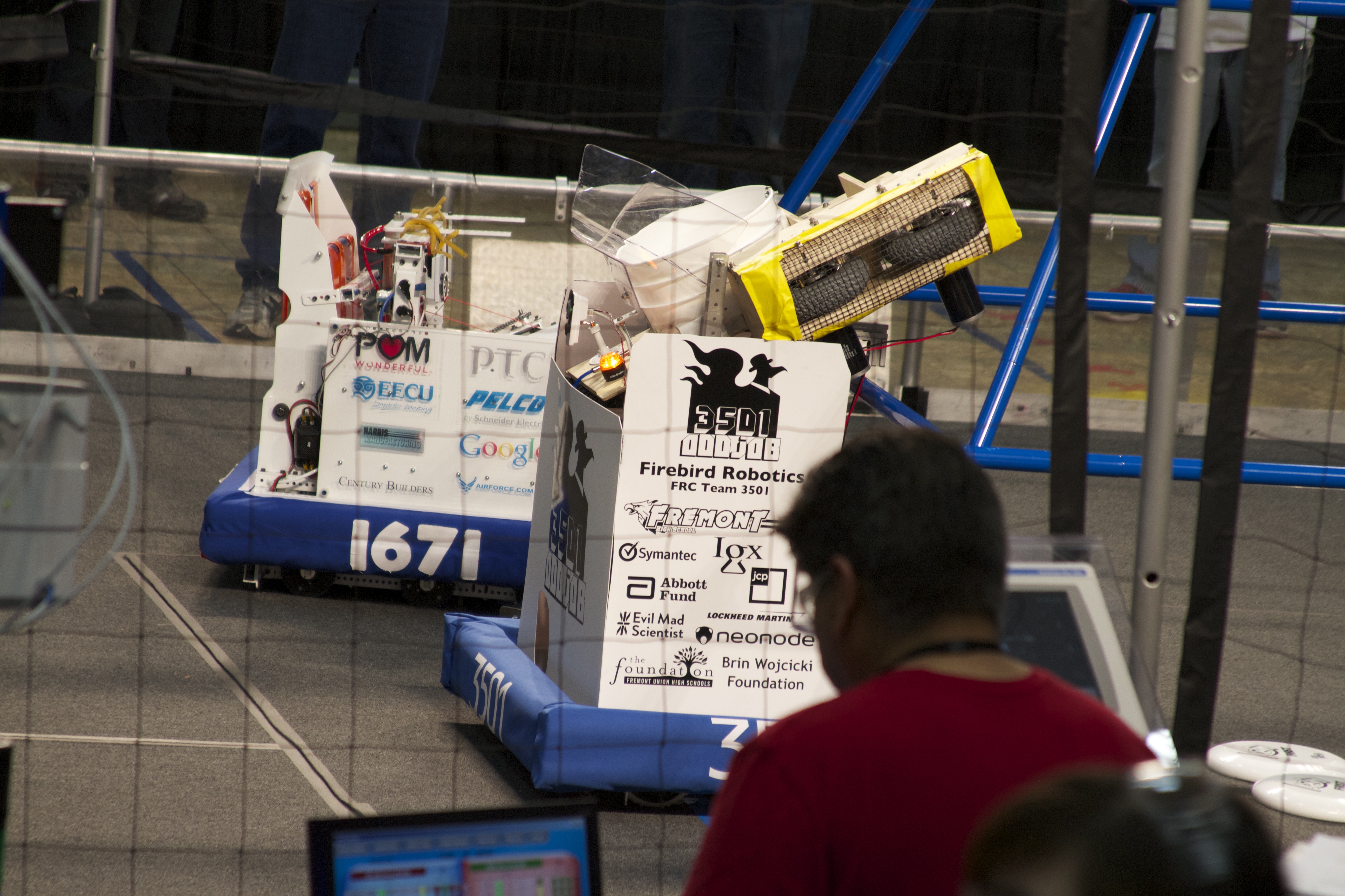 on the field with 1671