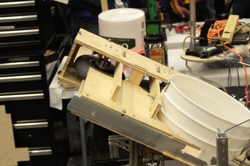 In the pit on Friday