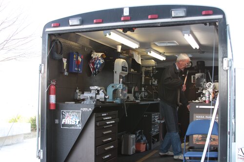 NASA traveling machine shop