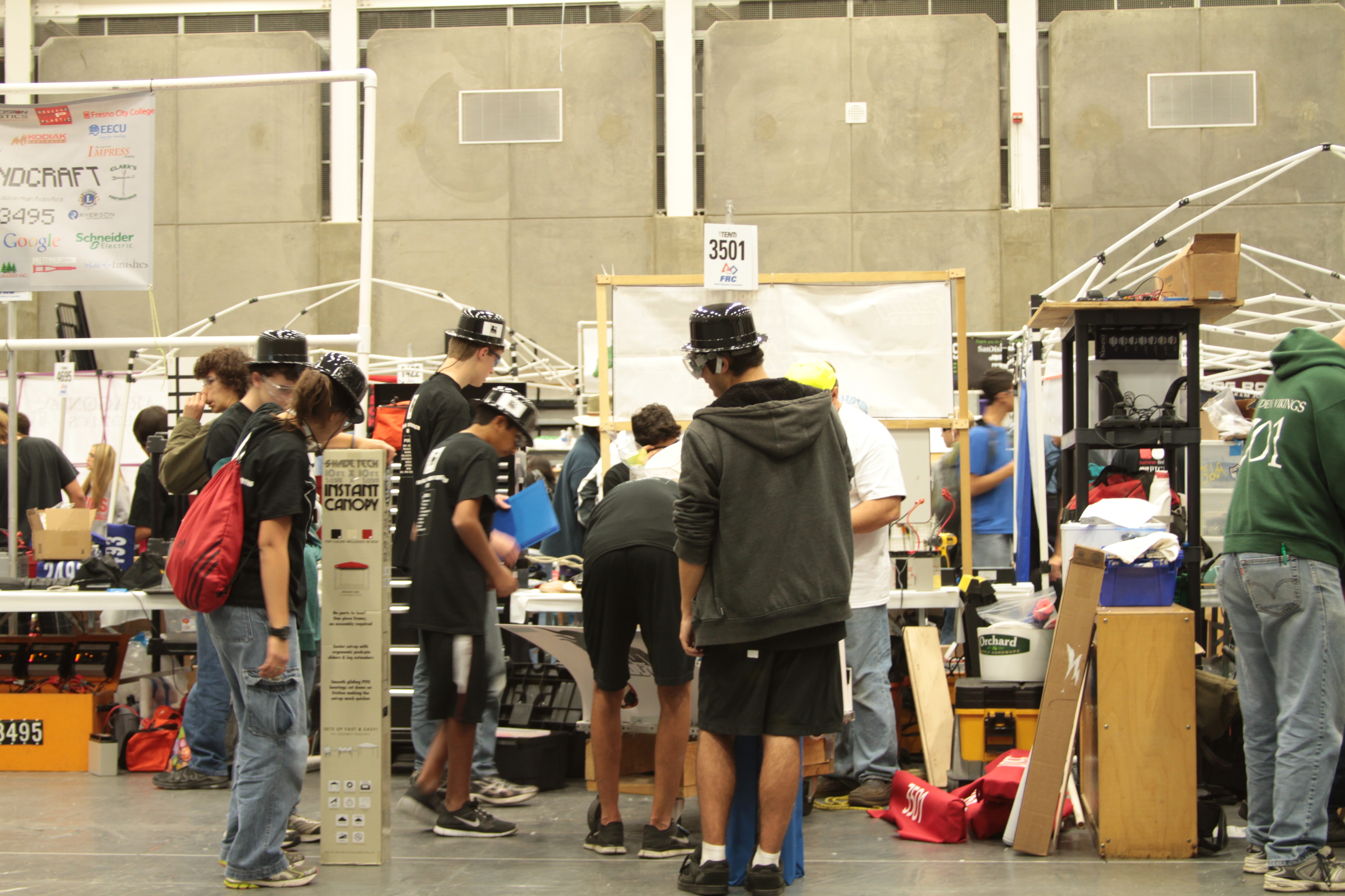 Back after inspection