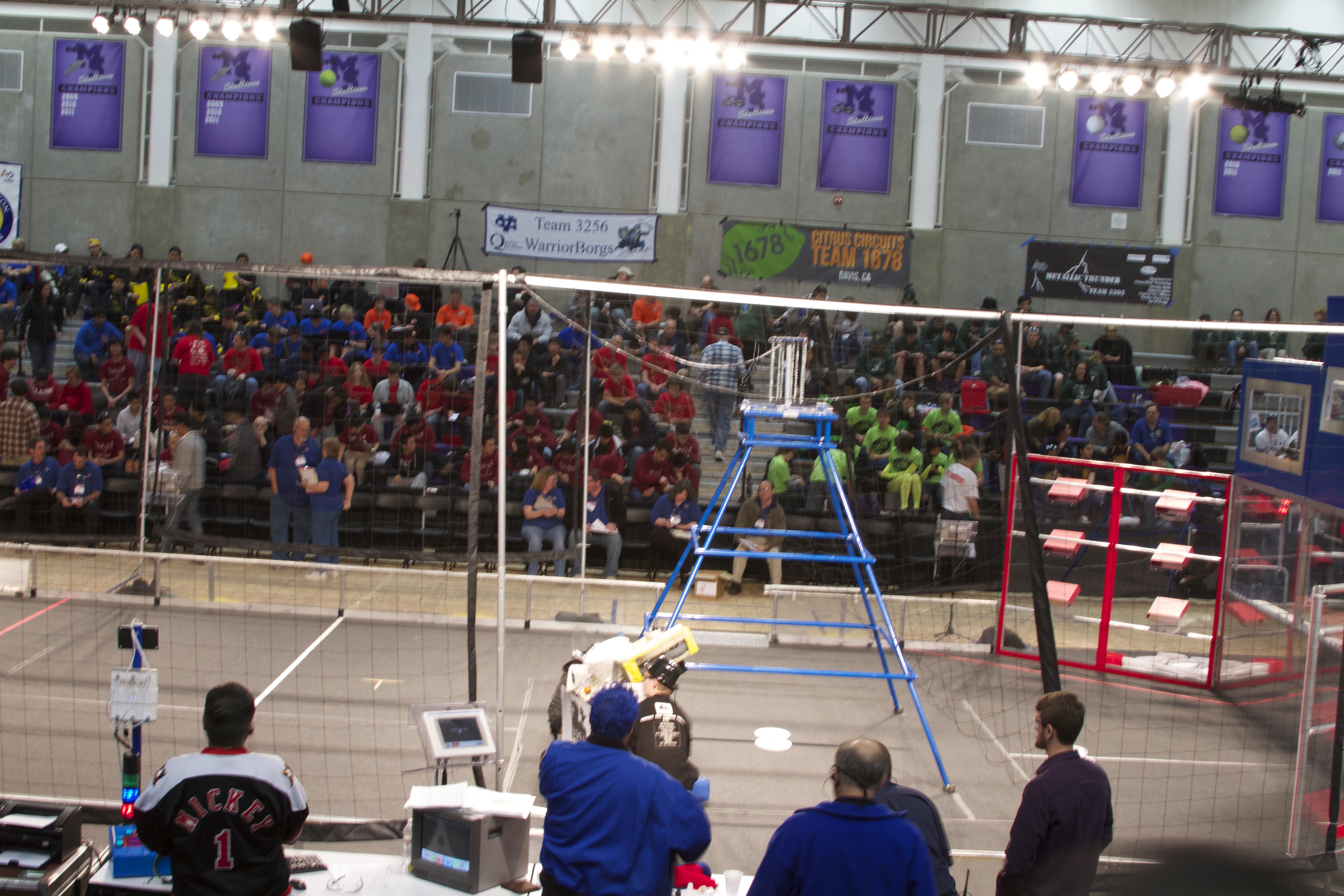 Setting up the robot