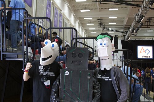 Phineas and Ferb and Robot