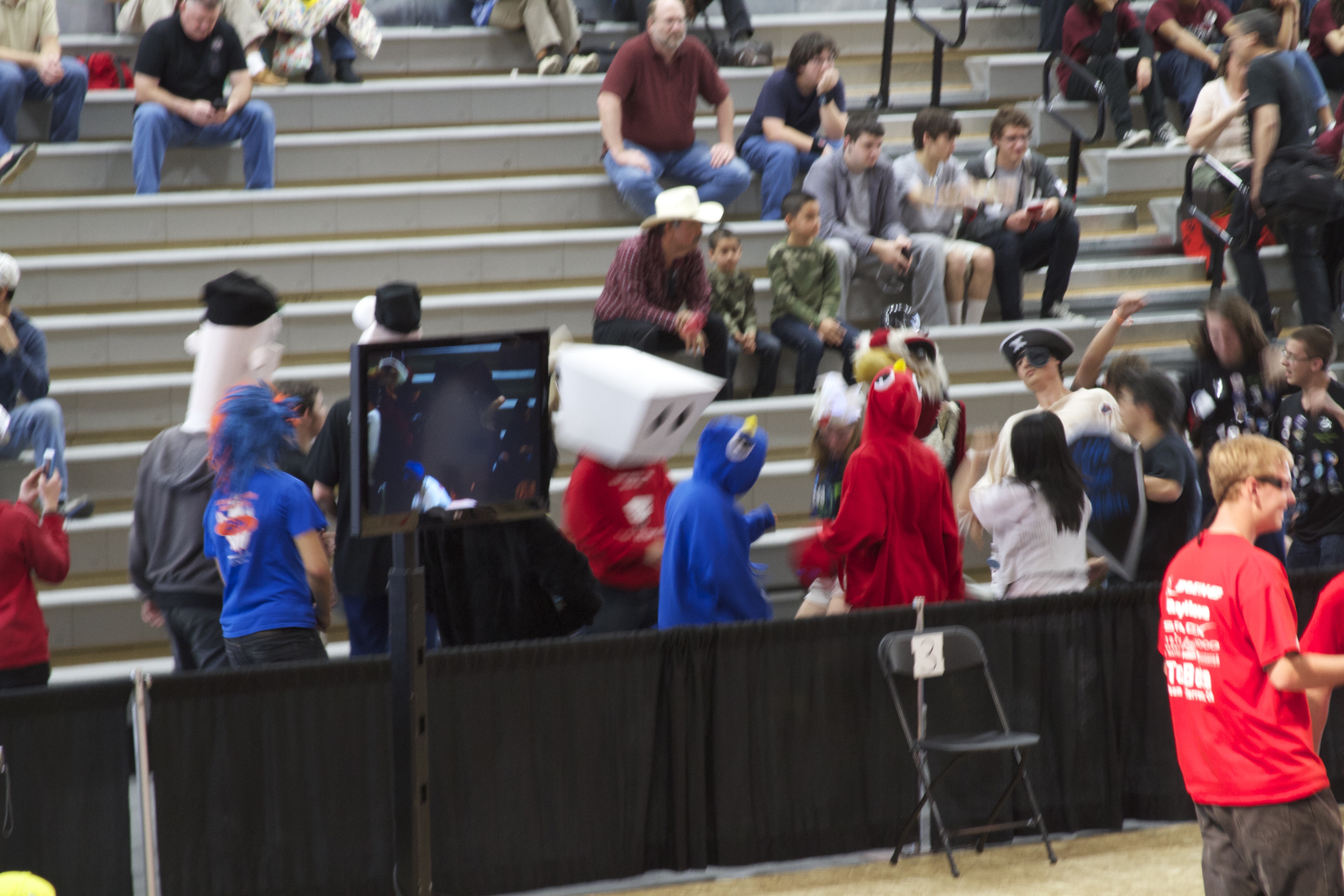mascot dance party