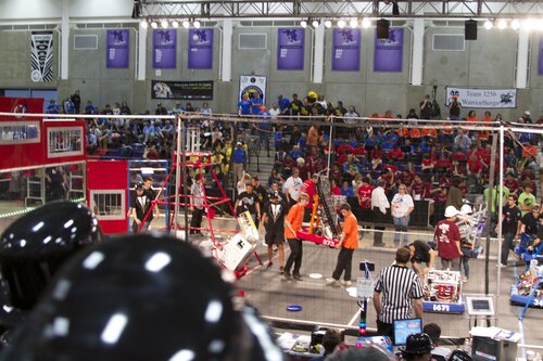 between match robot moving ballet