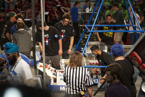 So many people on the field