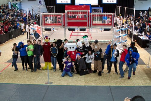 Mascot Group Photo