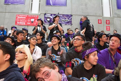 3501, 3970, 2643 in the stands