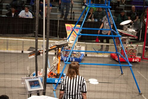 973 frisbee in the air