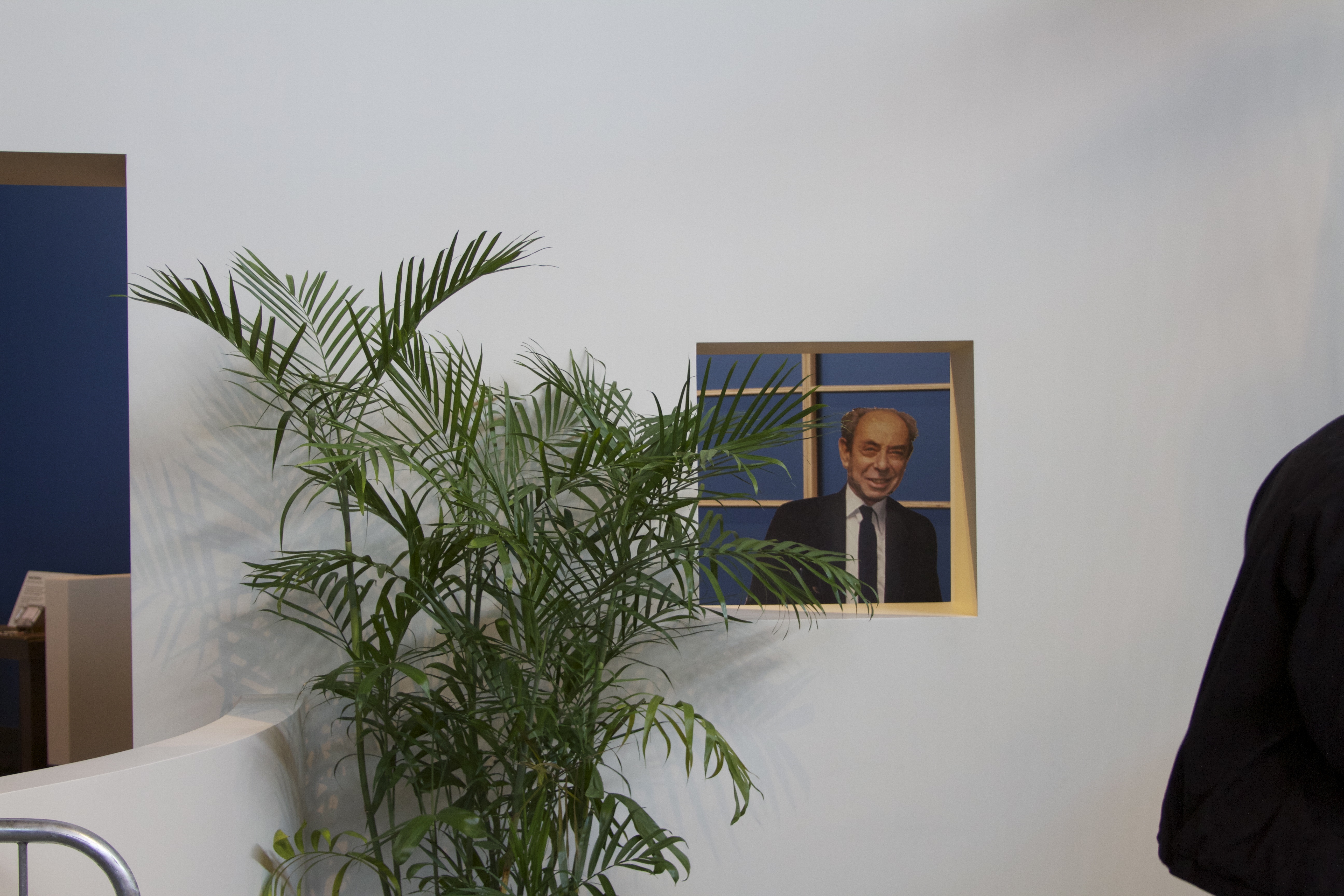 Founder in the window