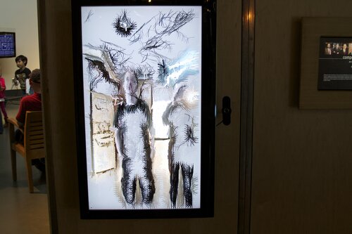 Interactive video sketch