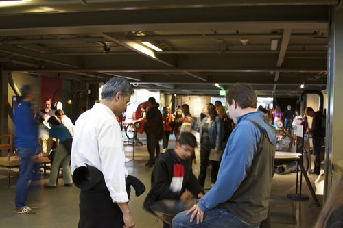 Members Preview of the new location for the Exploratorium