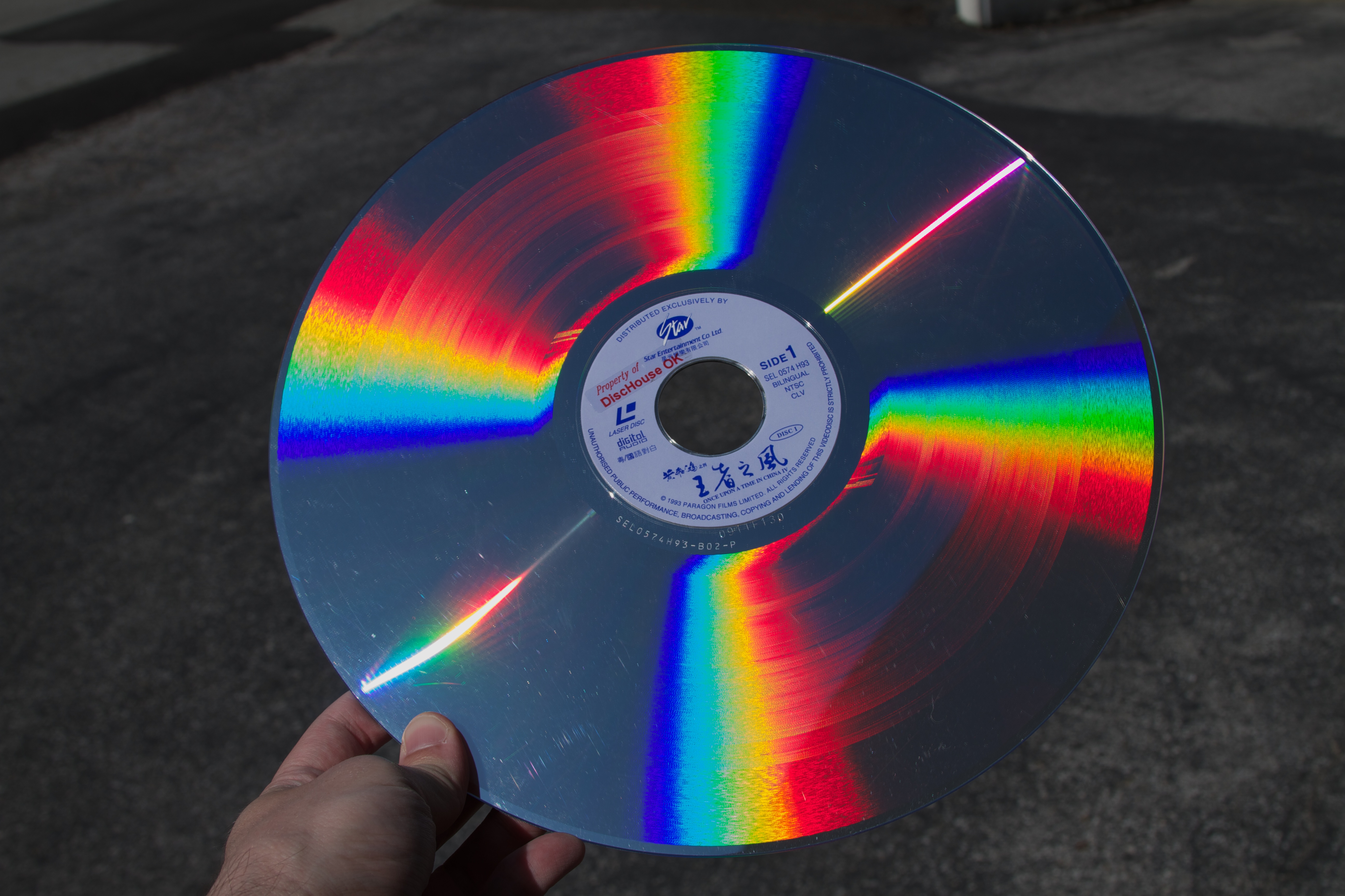 Laser and video discs 10