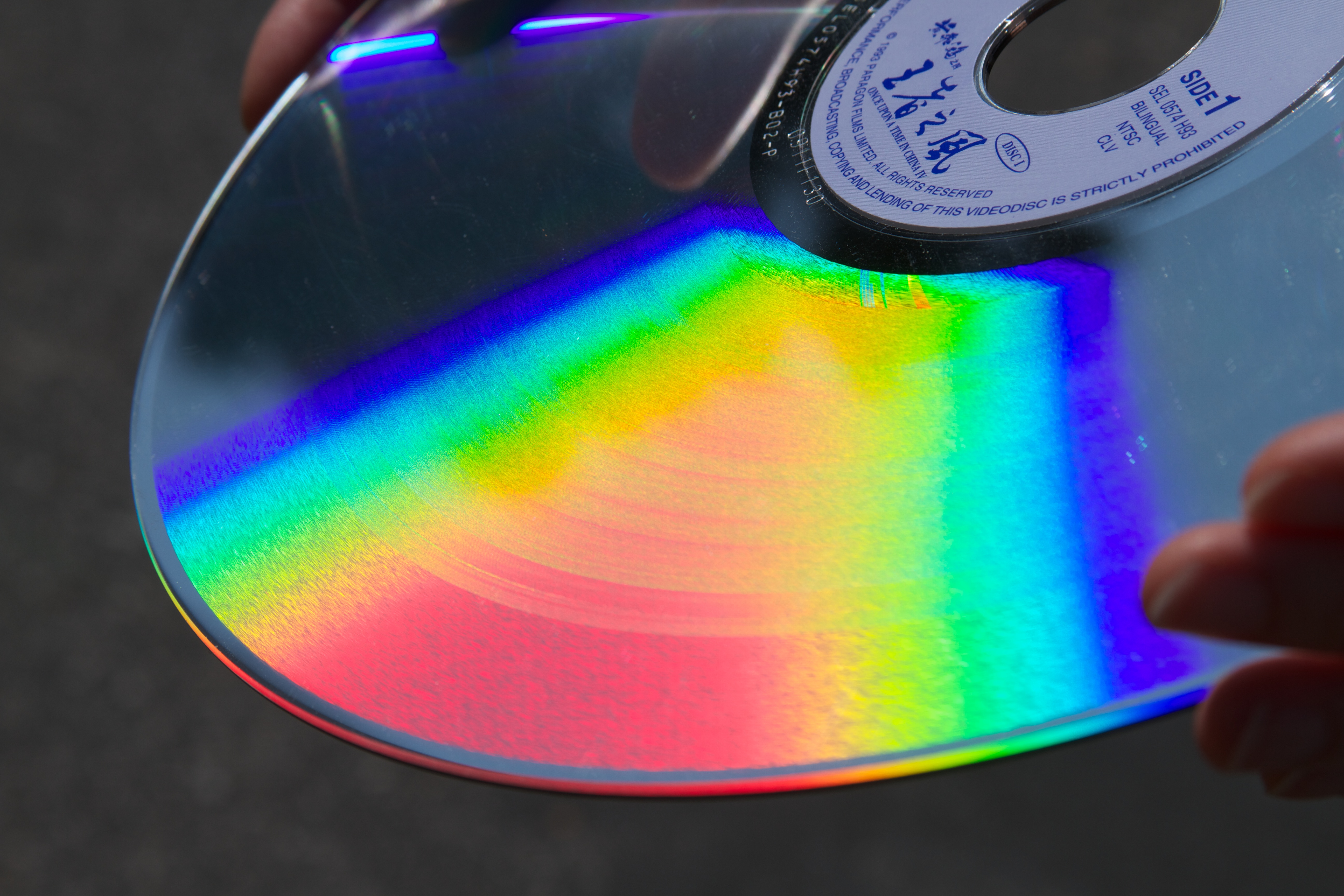 Laser and video discs 12