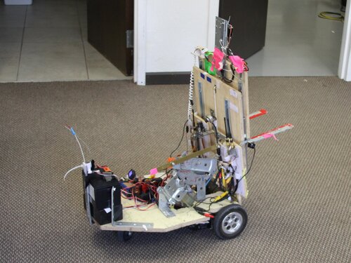 Cliff's robotic forklift