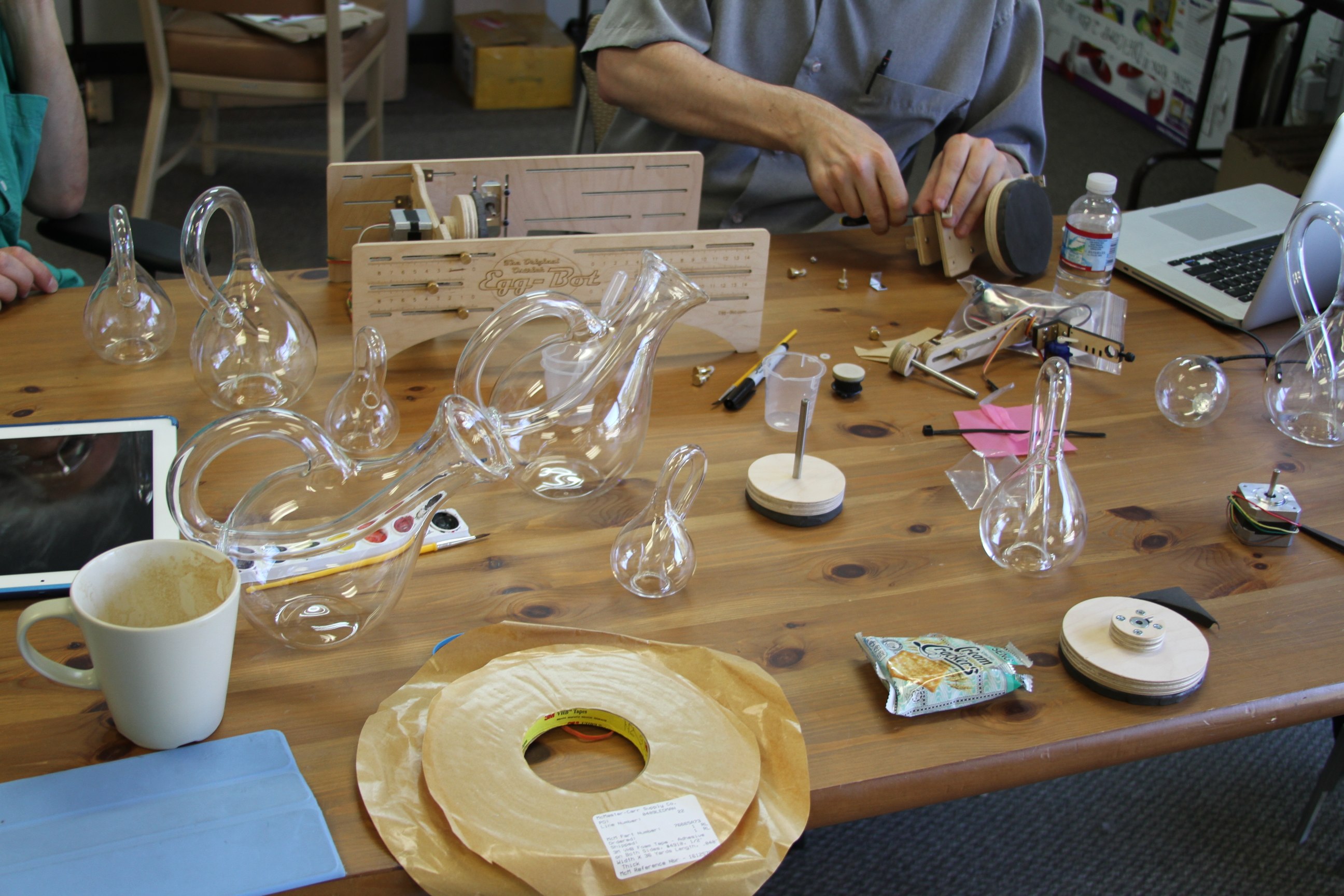 Eggbot & Klein Bottles