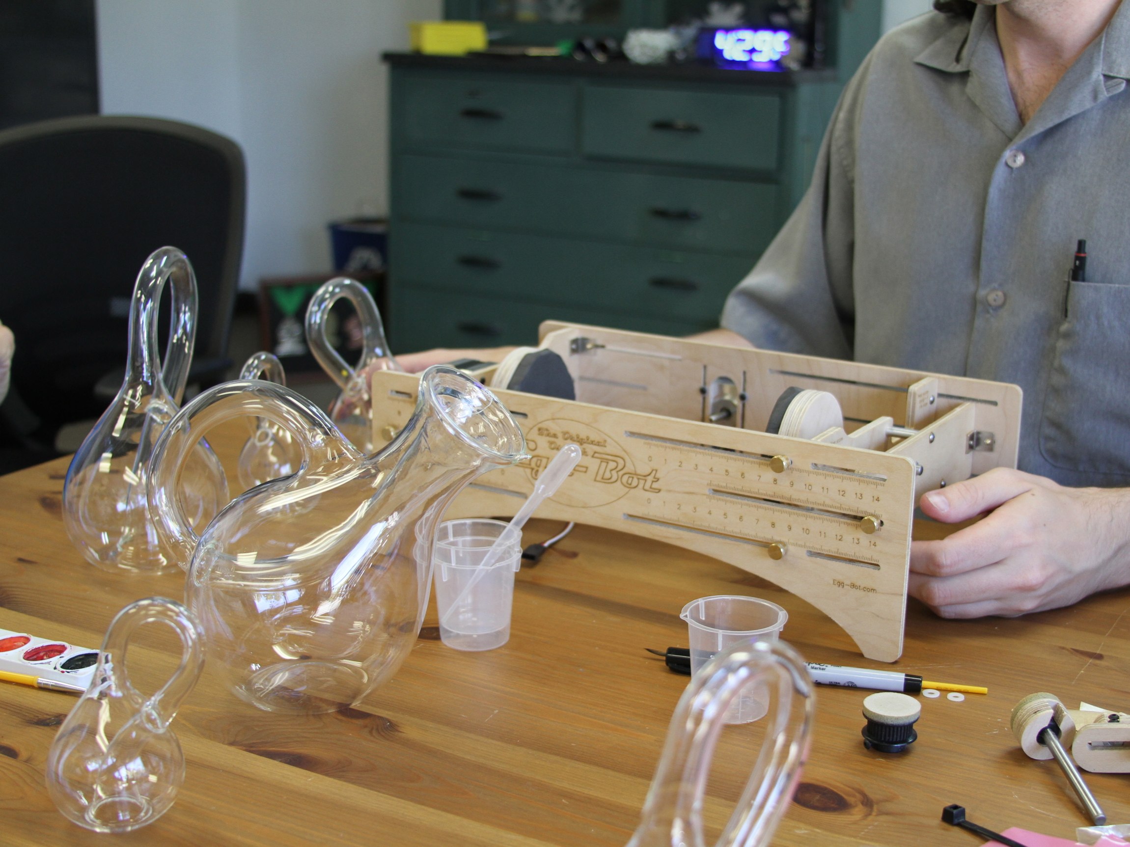 Eggbot & Klein Bottles