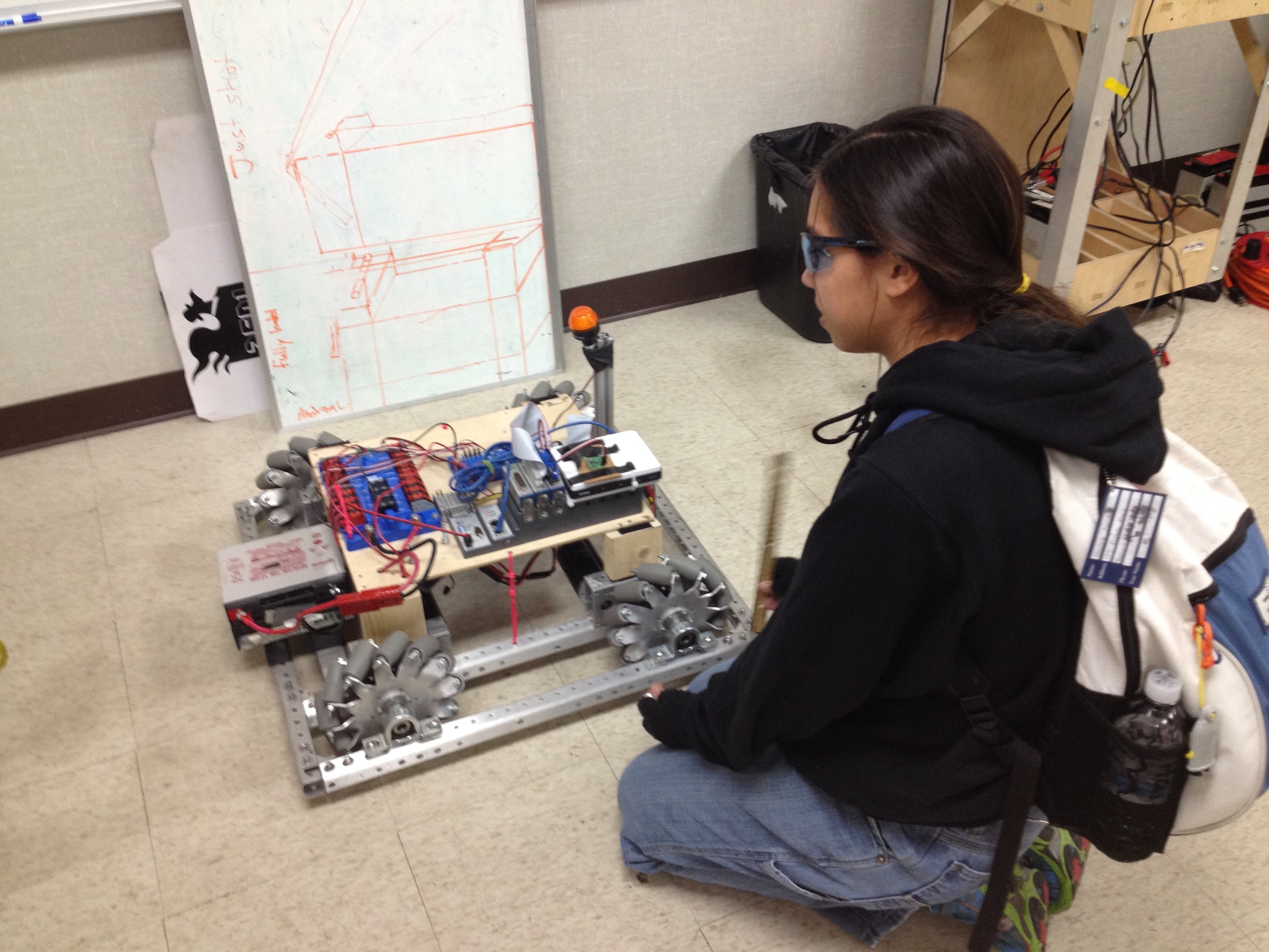 Drive train, early on