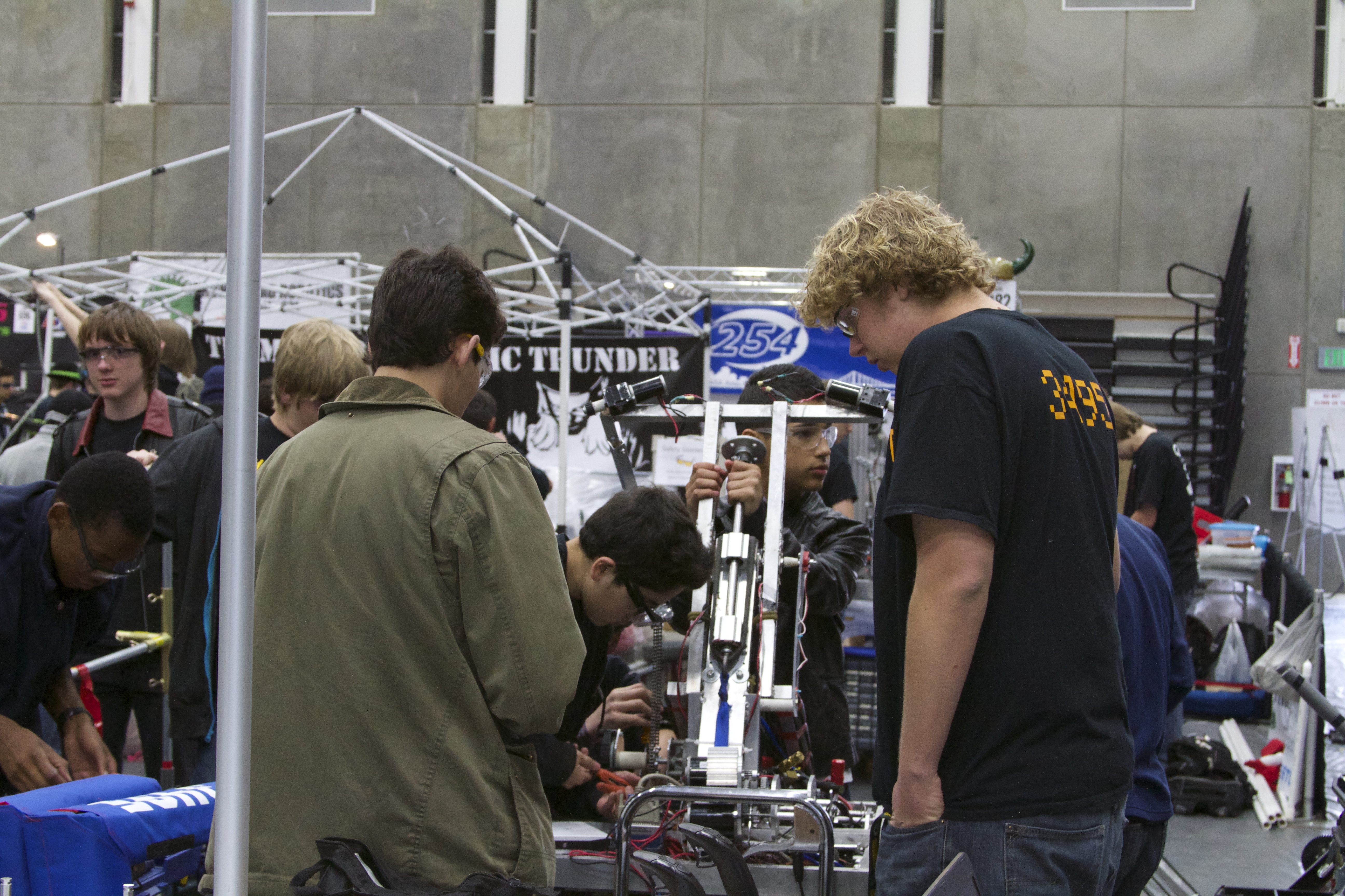 Prepping for competition