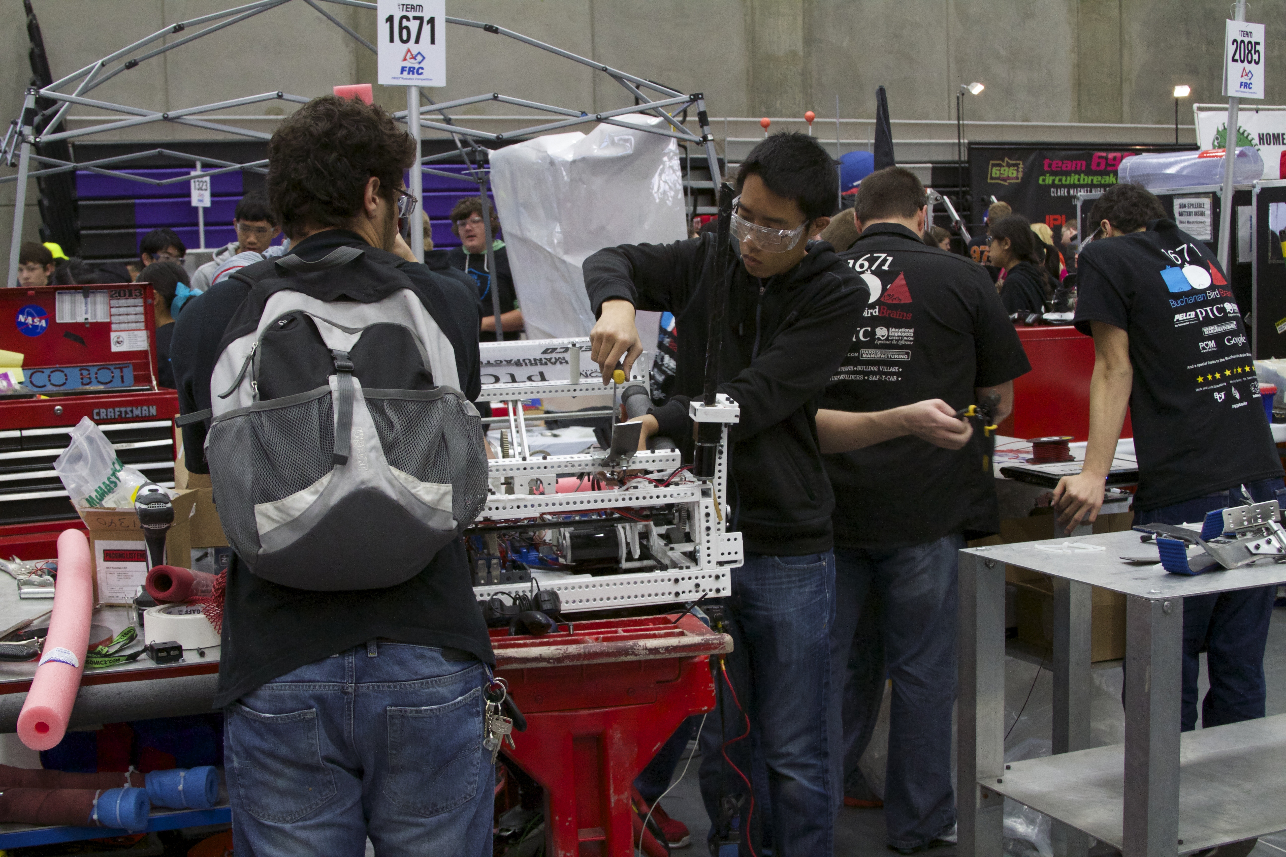 Prepping for competition