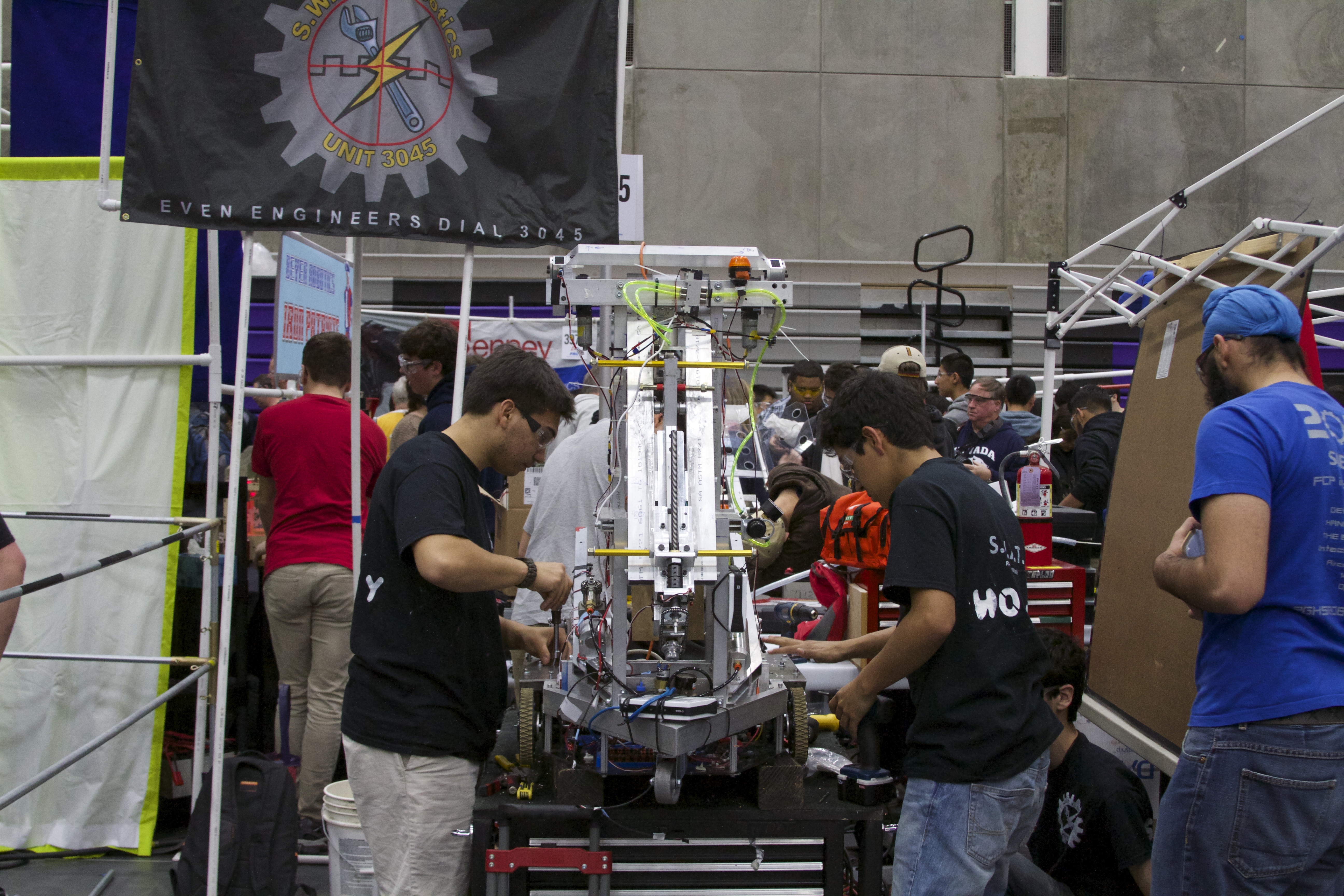 Prepping for competition