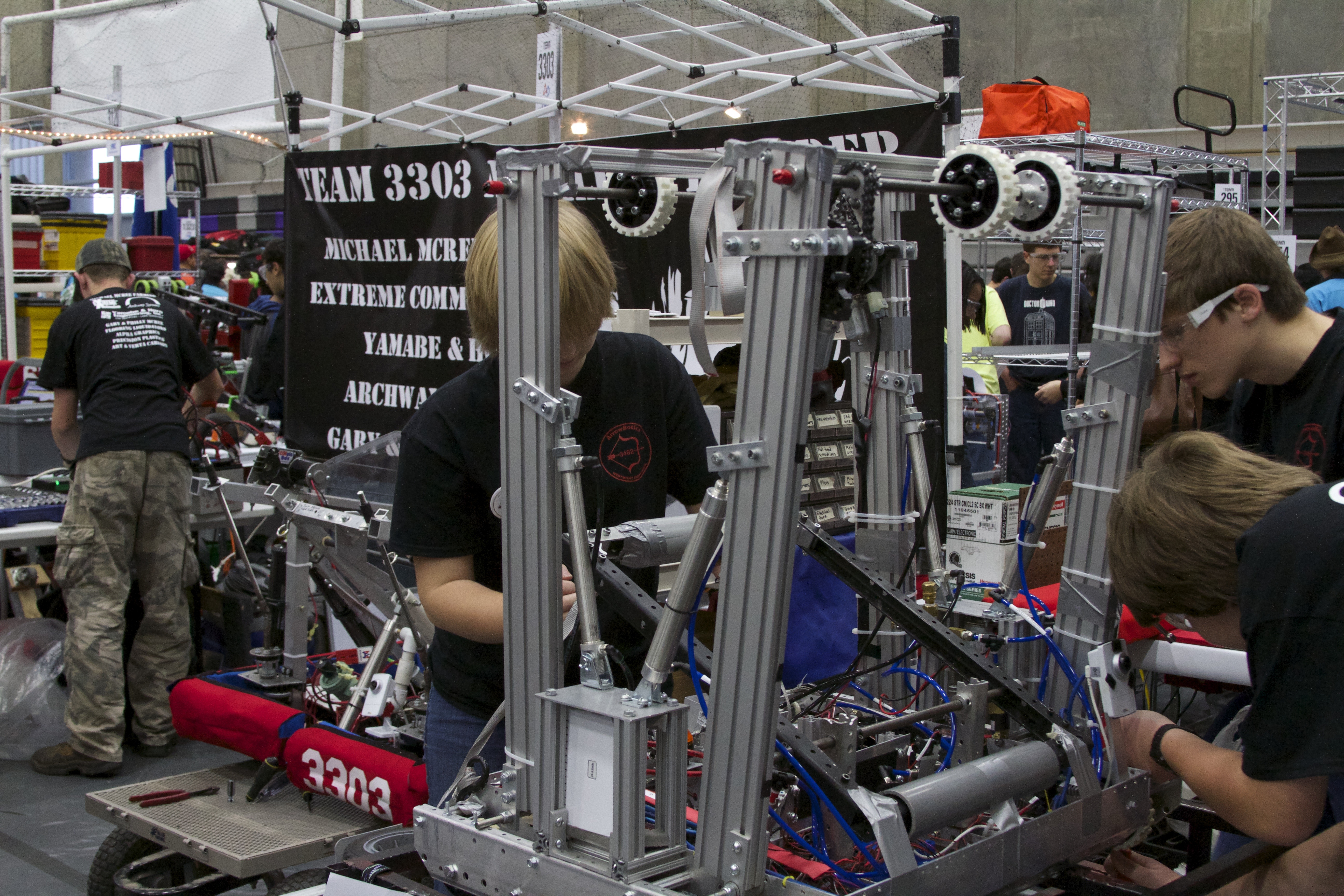 Prepping for competition