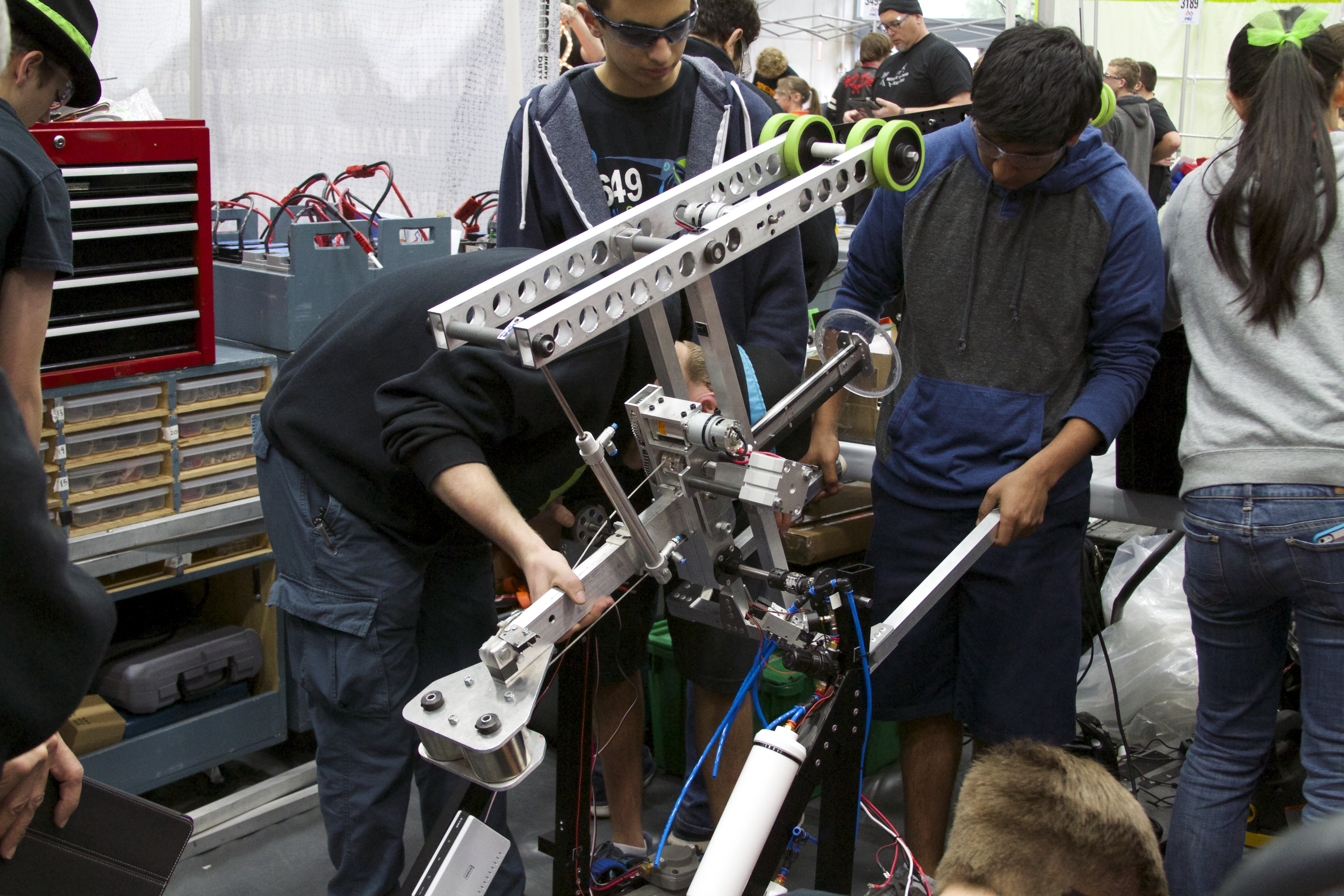 Prepping for competition