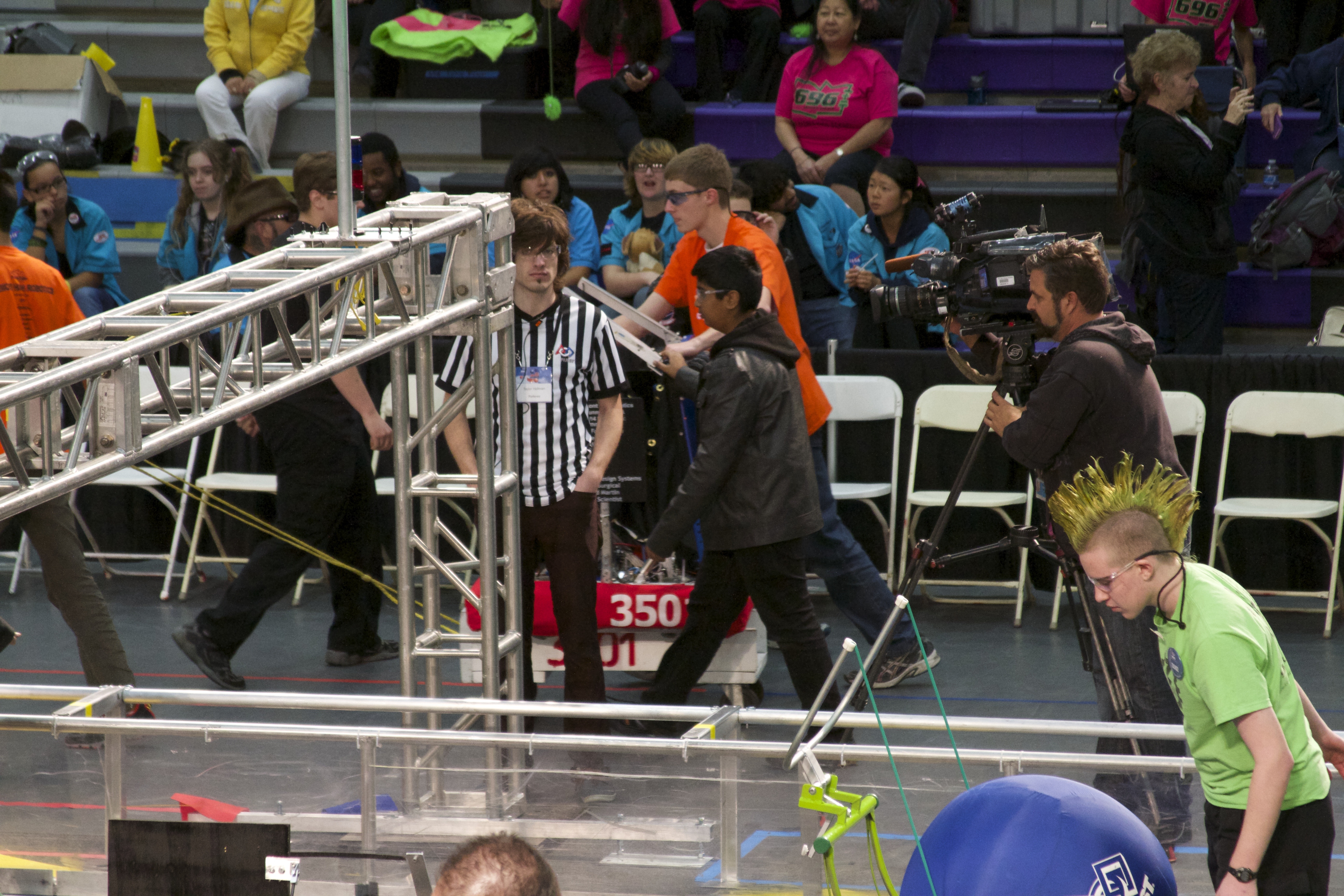 Prepping for demo match