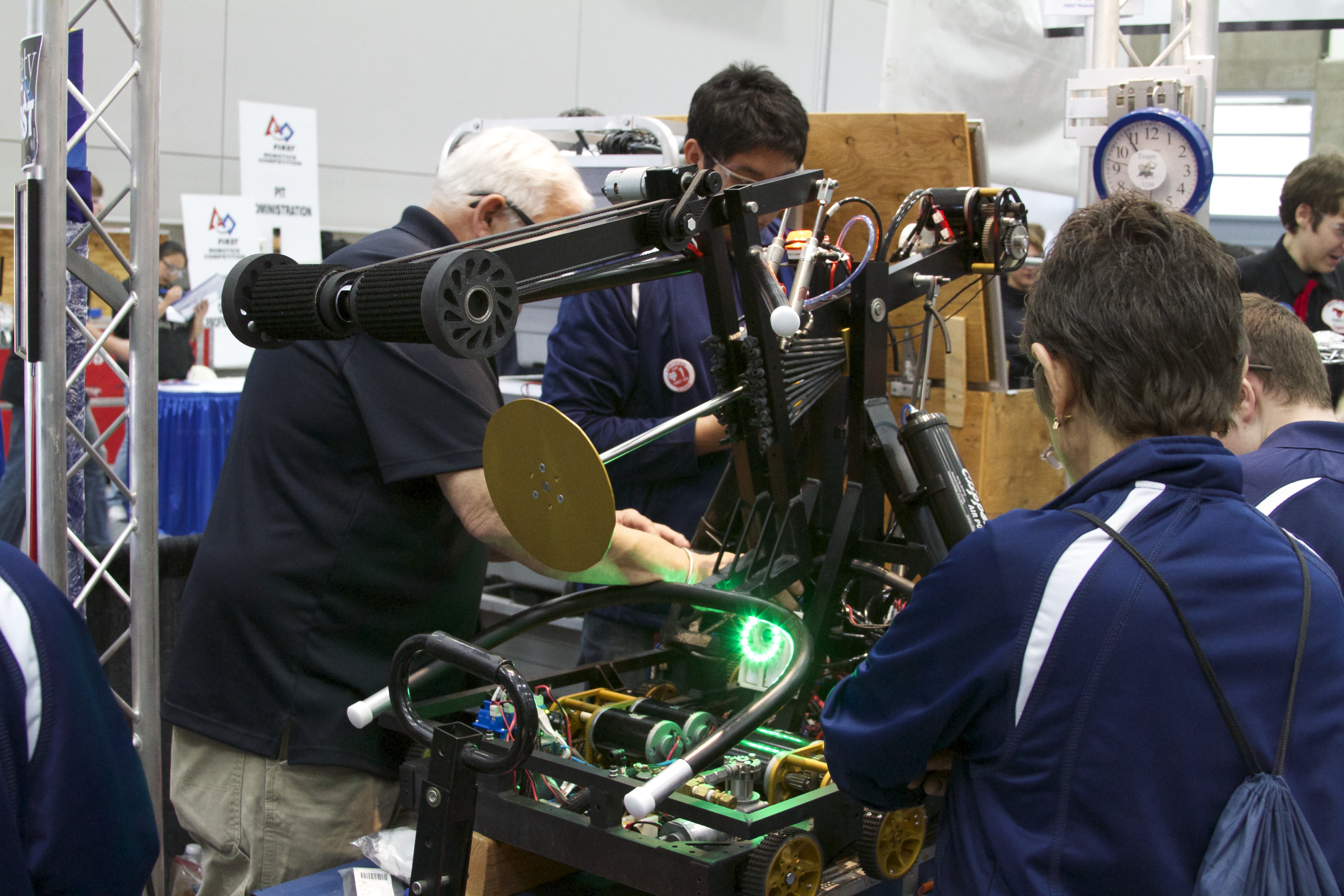 Prepping for competition