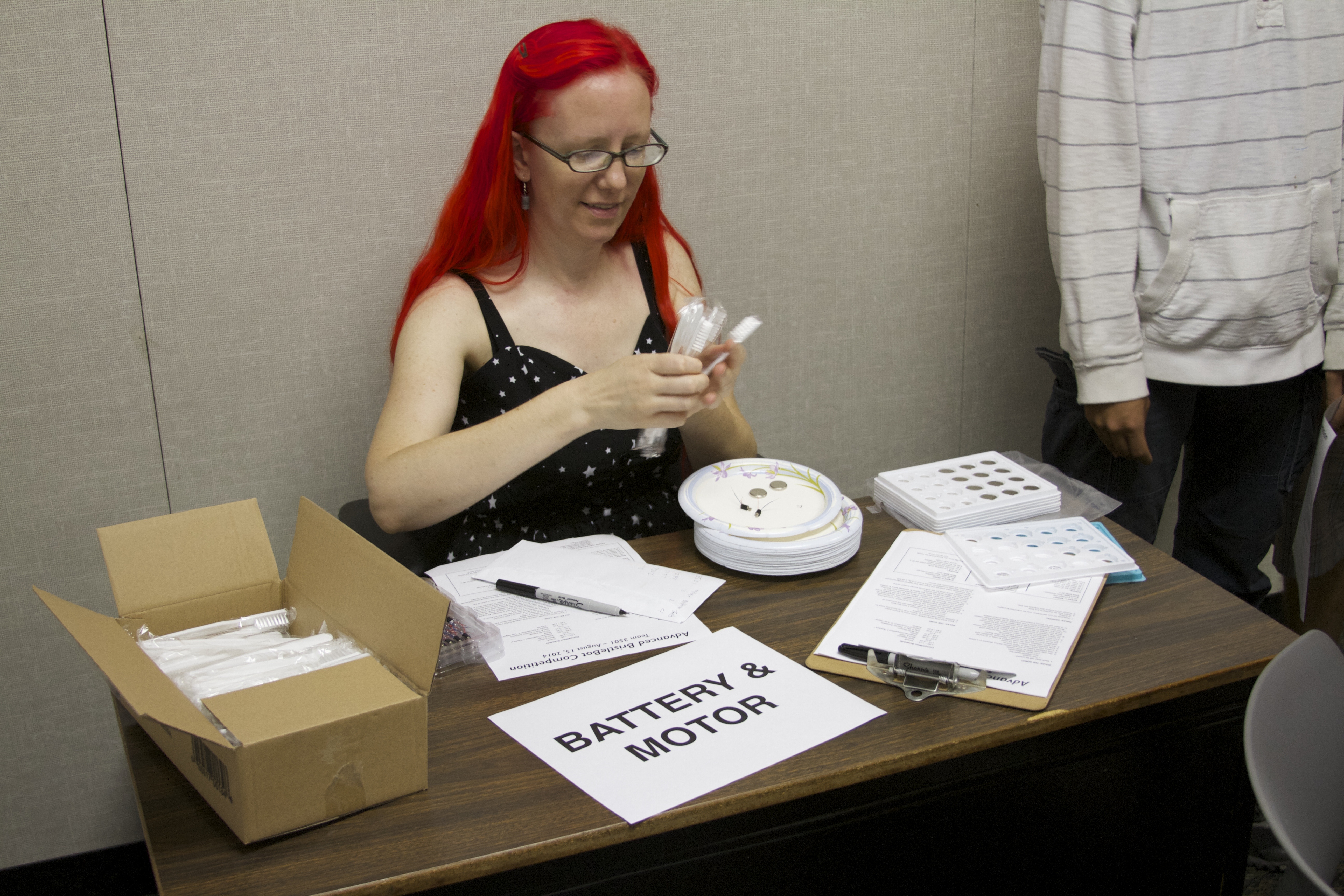 Distributing supplies